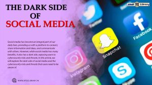 Revealing the Dark Side of Social Media: Unmasking Cybersecurity Risks and Threats 1 The Dark Side of Social Media