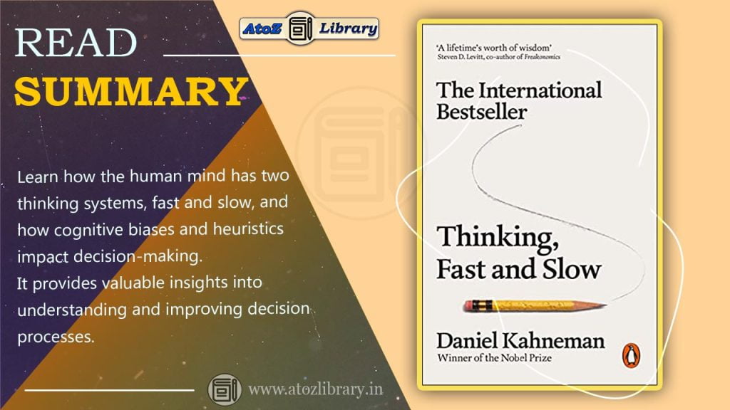 Thinking Fast and Slow By Daniel Kahneman Full Book Summary 1 Thinking Fast and Slow By Daniel Kahneman