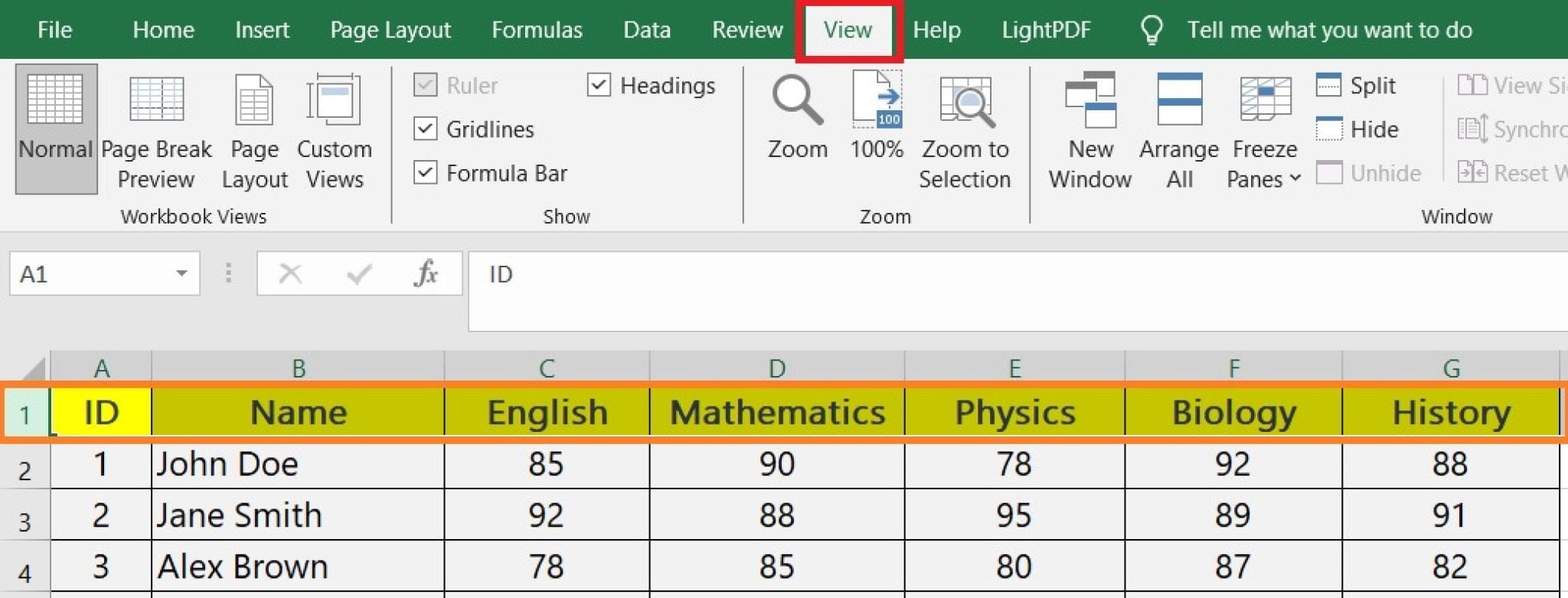Learn How to Freeze a Row in Excel To Lock The First Line - AtoZ ...