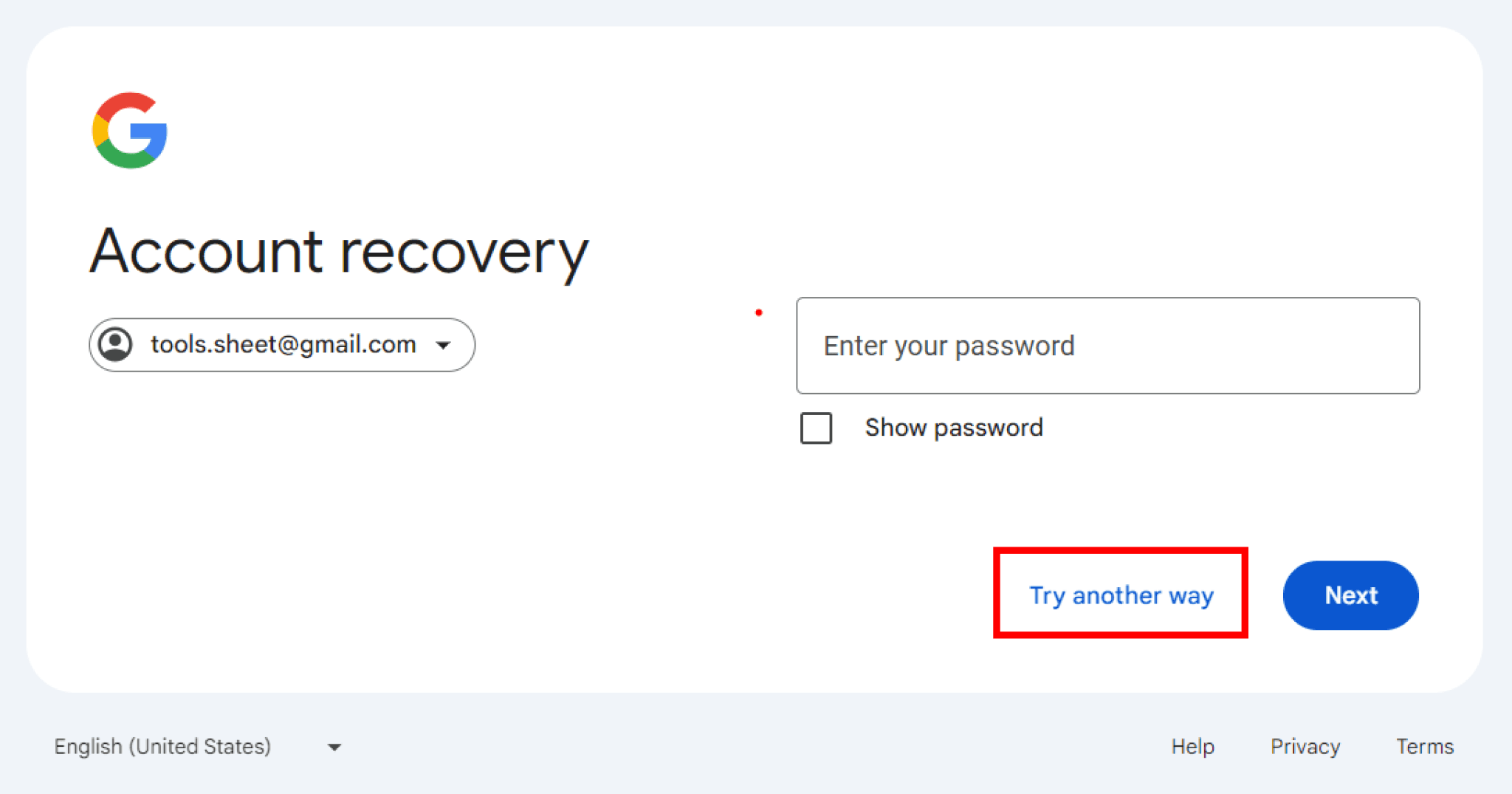 Google Account Recovery in 5 Simple Steps: 100% Result - AtoZ Library