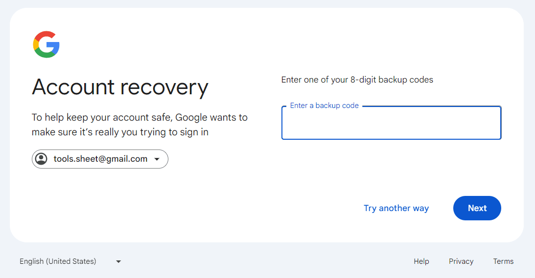 Google Account Recovery in 5 Simple Steps: 100% Result - AtoZ Library