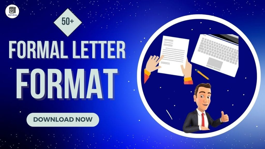 Download 50 Formal Letter Format For Free 1 Formal letter format