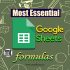 200+ Google Sheet Formulas PDF Free Download - AtoZ Library